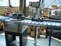 Maschinenansicht mit Längenanschlag